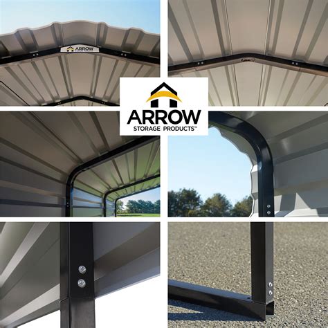 arrow carport metal enclosure kit|arrow carport extension kit.